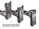 Kaon Universal 270 Degree Awning Bracket Set to suit Cross Bars & Platform Racks - KS0465