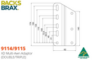 RacksBrax XD Multi-Awning Adaptor (double) (9114)
