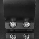 Stedi 40mm - 45mm Bull Bar Tube Mounting Brackets Black Pair - BRK4045-BLK-1