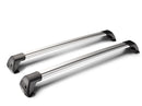Yakima Flush Bar Silver Roof Rack Pair S26Y - 8050196