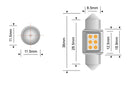 Stedi Festoon 36mm Led Bulbs (Pair ) LEDCONV-SJ-36MM