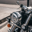 Stedi 7inch Iris Chrome LED Headlight - LEDMOTO-IRIS-7