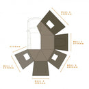 Darche Eclipse 270 Wall 2 Pvc Window Right Side (T050801743I2)