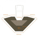 Darche Eclipse 180r Compact Wall Set (T050801744D)