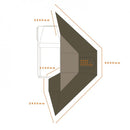 Darche Eclipse 180r Compact Wall Set (T050801744D)