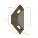 Darche Eclipse 180 Wall Pvc Window (T050801744PV)