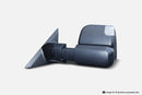 MSA Nissan Navara D23 Towing Mirrors (Black, Electric) TM1700