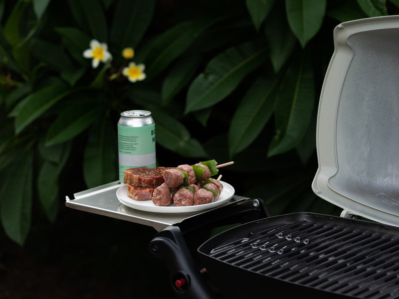 Kaon Stainless Steel Side Tables to suit the Weber Baby Q - KS0060