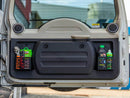 Kaon Rear Door Pocket Cages to suit Mitsubishi Pajero Gen 4 NS-NX [Natural Stainless] - KS0616