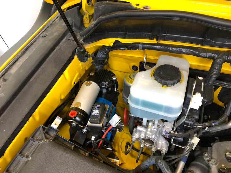 Kaon ARB Rear Air Compressor and Switch Mounting Bracket to suit Prado 150 and FJ Cruiser - KS0214