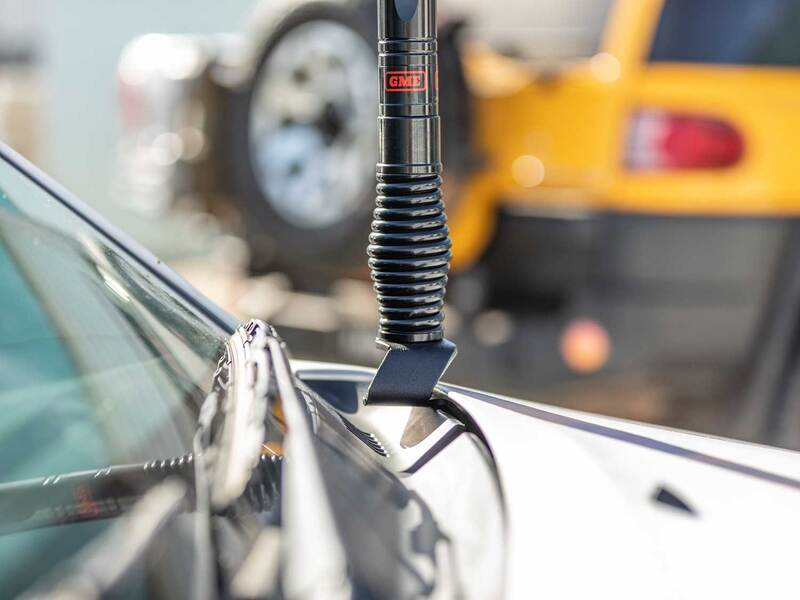 Kaon Bonnet Hinge Aerial Mount to suit Toyota HiLux N70 - KS0502