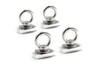 Kaon M10 Stainless Steel Eye Bolt Tie Down Kit to suitÂ Rhino-Rack Pioneer Platform - KS0503