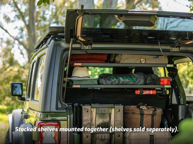 Kaon Standalone Rear Roof Shelf to suit Jeep Wrangler JL 4 Door - KS0608