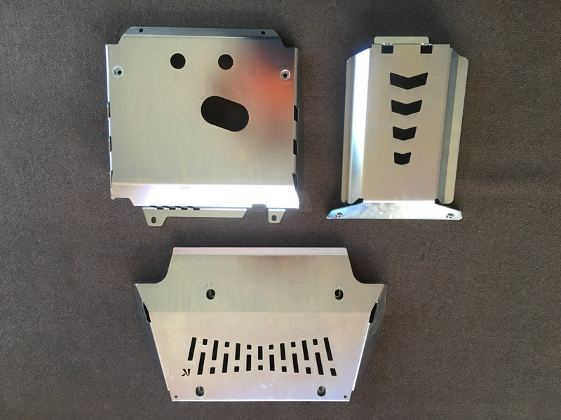 Kaon Front, Sump & Transmission Underbody Guards to Suit Toyota Prado 120 V6 - KS0077