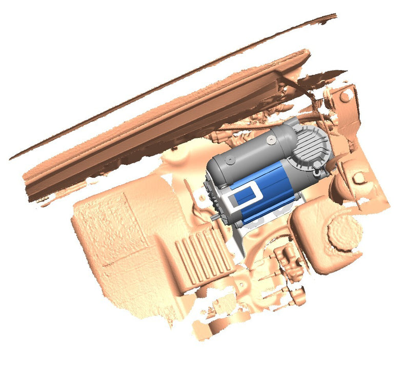 Kaon ARB Rear Air Compressor and Switch Mounting Bracket to suit Prado 150 and FJ Cruiser - KS0214