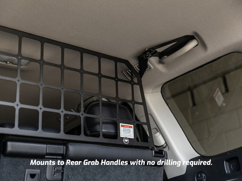 Kaon Light Cargo & Pet Barrier to suit Toyota Prado 150 / Lexus GX 460 [Seats: 7-Seater] - KS0606