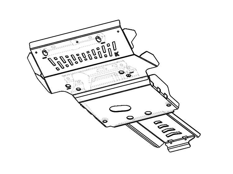 Kaon Front, Sump & Transmission Underbody Guards to suit Toyota Prado 150 KDSS V6 - KS0152