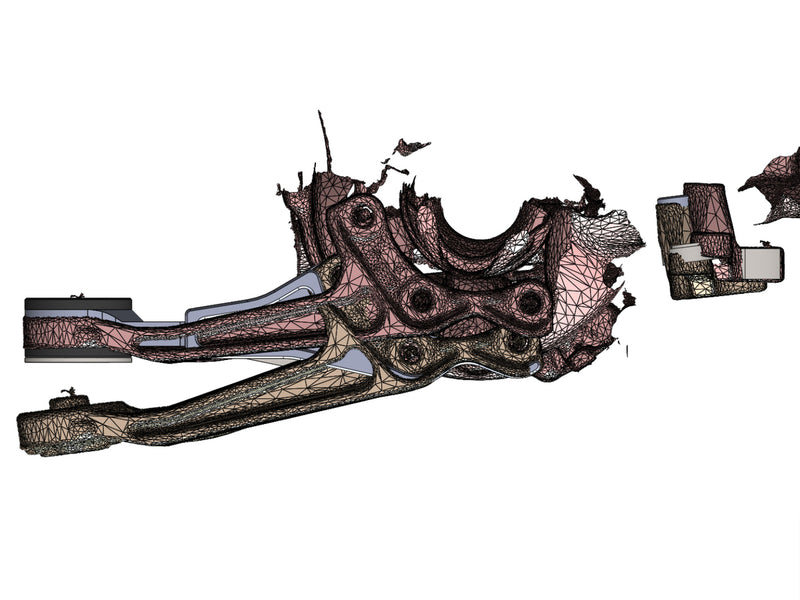 Kaon Front Arm Style Diff Drop Kit to suit Toyota HiLux N80, N70 & Fortuner - KS0429