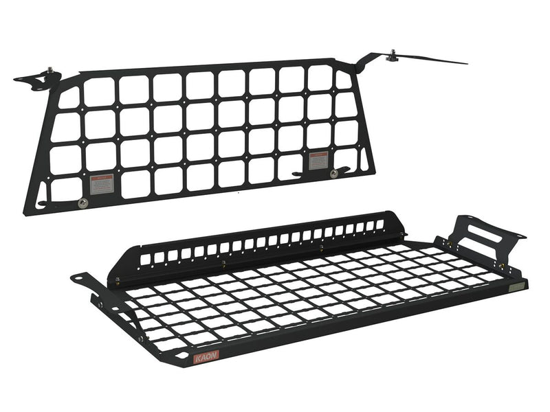 Kaon Light Cargo Pet Barrier & Standalone Shelf to suit Nissan Patrol Y61 GU - KS0693