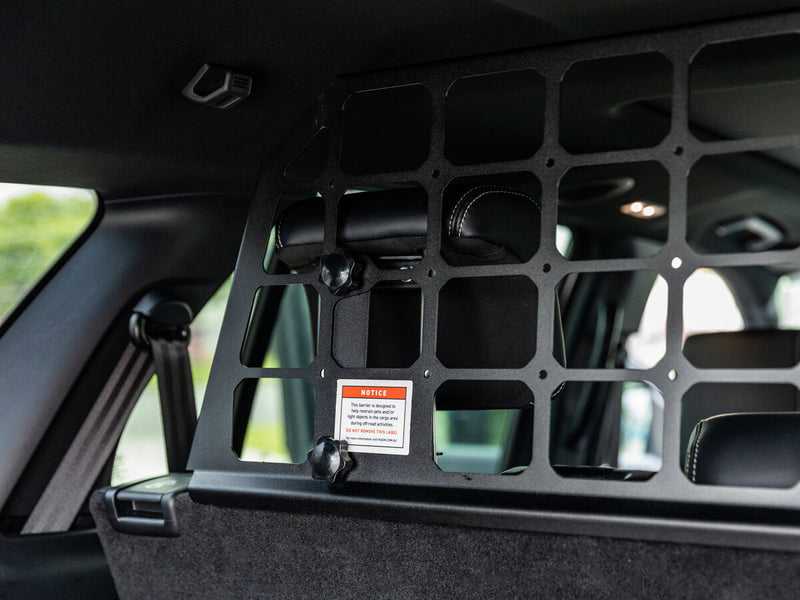 Kaon Light Cargo & Pet Barrier to suit Ford Everest Gen 3 - KS0017
