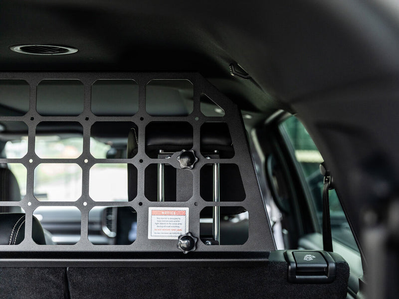 Kaon Light Cargo & Pet Barrier to suit Ford Everest Gen 3 - KS0017