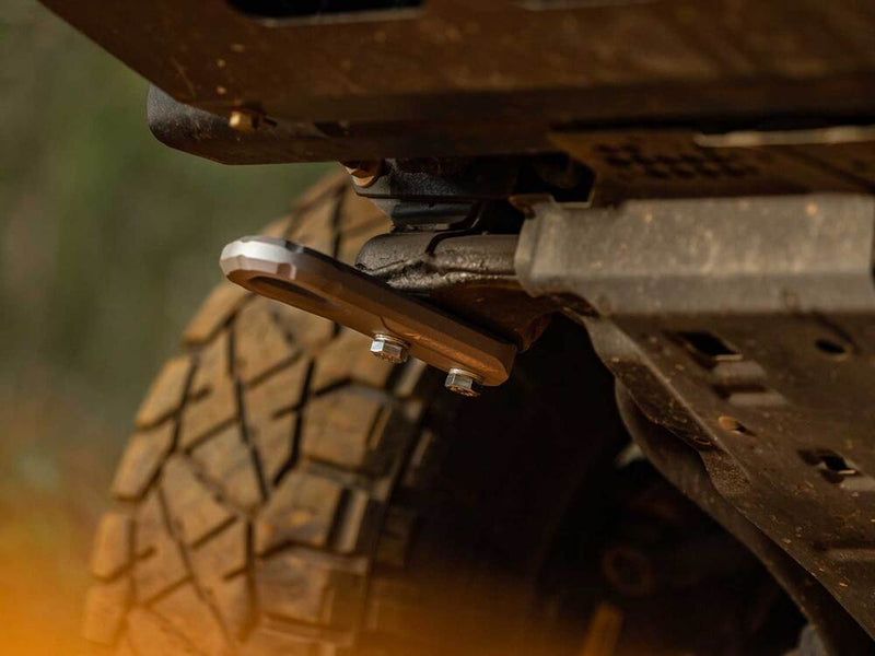 Kaon Recovery Tow Points to suit Toyota LandCruiser LC200 [Colour: Aramac Grey] - KS0328