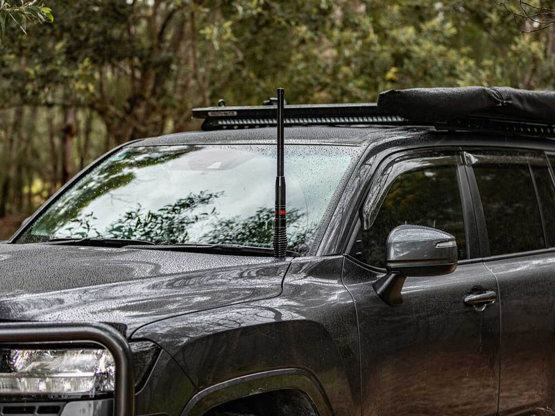 Kaon Bonnet Hinge Aerial Mount to suit Toyota LandCruiser LC300 - KS0572