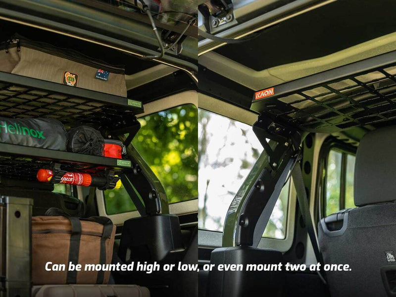 Kaon Standalone Rear Roof Shelf to suit Jeep Wrangler JL 4 Door - KS0608