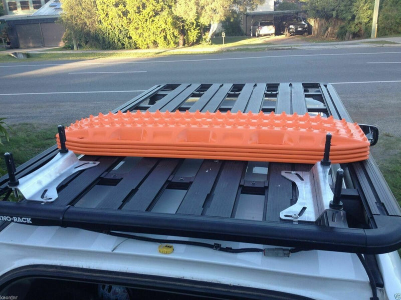Kaon Raised Maxtrax Mounts to suit Rhino-Rack Pioneer Platform [Option: No Pins] - KS0038