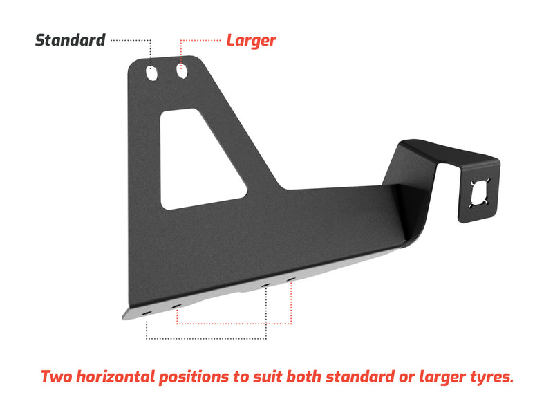 Kaon Reversing Camera Relocation Bracket to suit Toyota Prado 150 [Options: 2009-Oct 2013] - KS0354