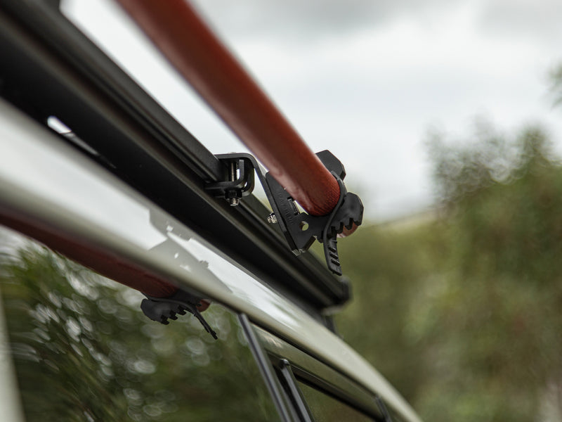 Kaon Shovel Holder Mounting Bracket to suit ARB BASE Rack [Option: Brackets Only] - KS0374