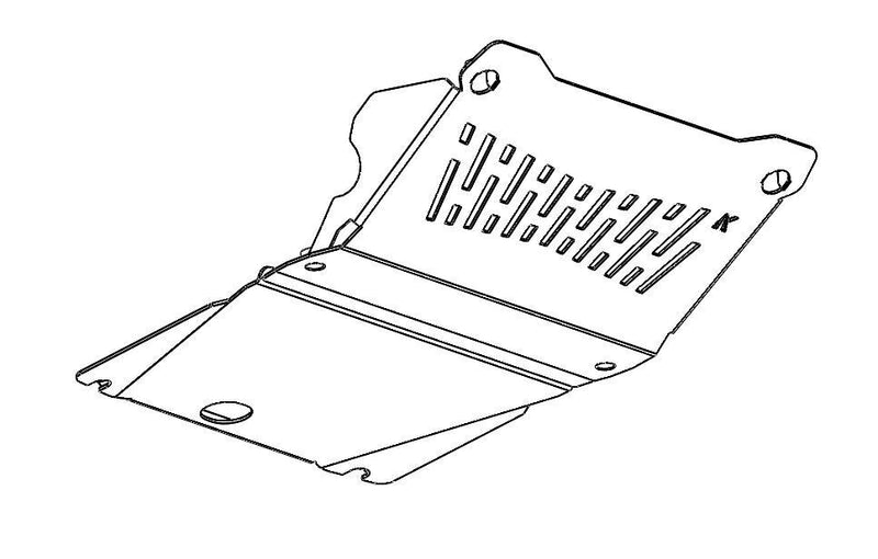 Kaon Intercooler & Sump Underbody Guards to suit Mitsubishi Pajero Gen 3 & 4 NM-NX - KS0216