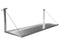 Kaon Rear Door Drop Down Table to suit Toyota Prado 120 / Lexus GX 470 [Colour: Natural Stainless] - KS0052