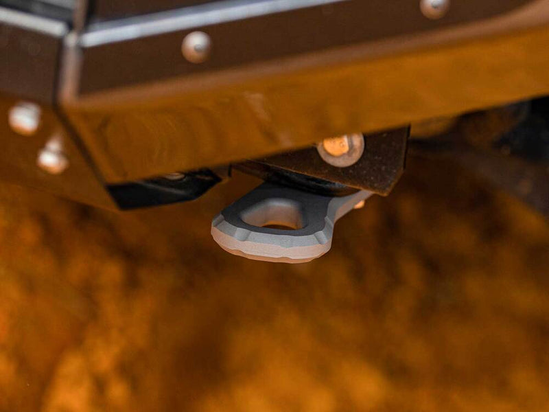 Kaon Recovery Tow Points to suit Toyota LandCruiser LC200 [Colour: Aramac Grey] - KS0328