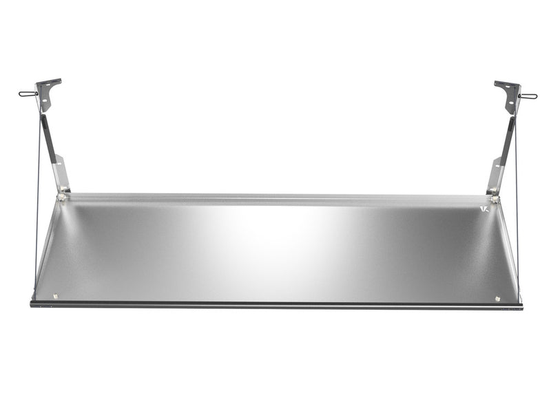 Kaon Rear Door Drop Down Table to suit Mitsubishi Pajero Gen 4 NS-NX [Colour: Natural Stainless] - KS0360