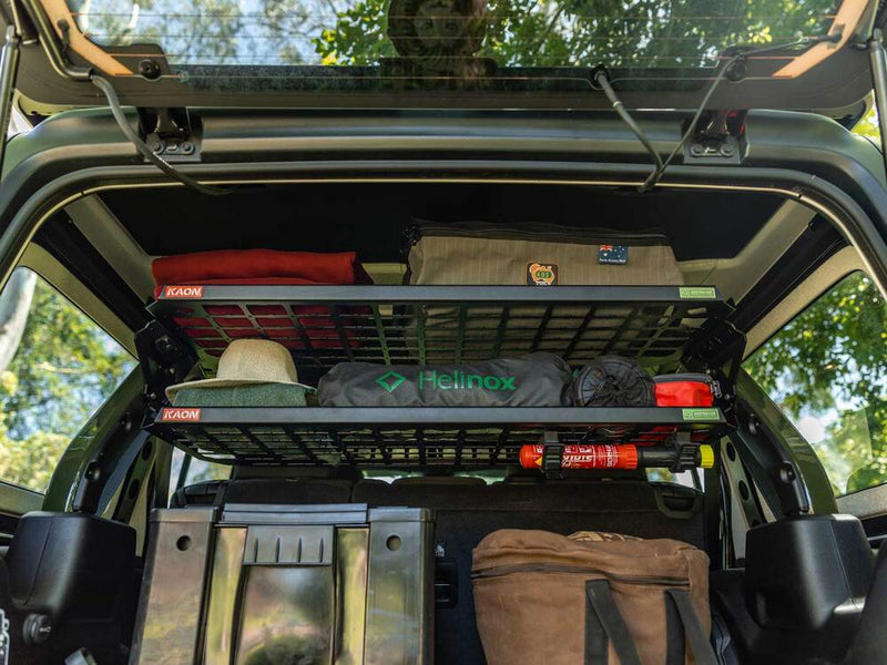 Kaon Standalone Rear Roof Shelf to suit Jeep Wrangler JL 4 Door - KS0608