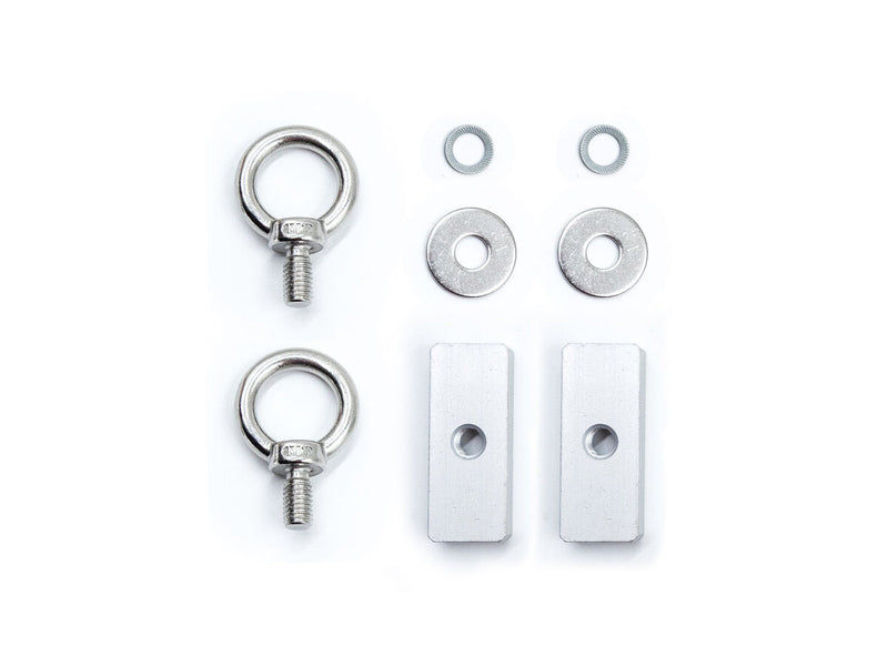 Kaon M8 Stainless Steel Eye Bolt Tie Down Kit Rhino Pioneer Platform Rack [Qty: 2] - KS0139