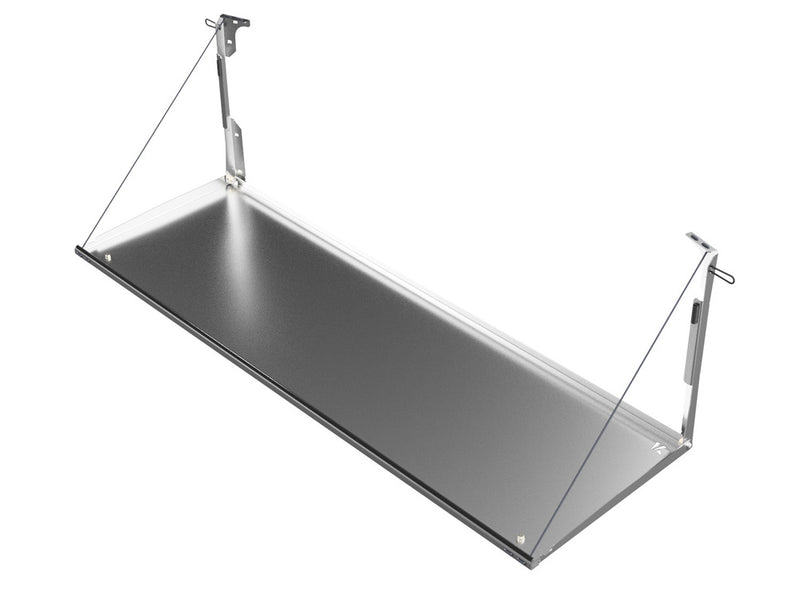 Kaon Rear Door Drop Down Table to suit Mitsubishi Pajero Gen 4 NS-NX [Colour: Natural Stainless] - KS0360