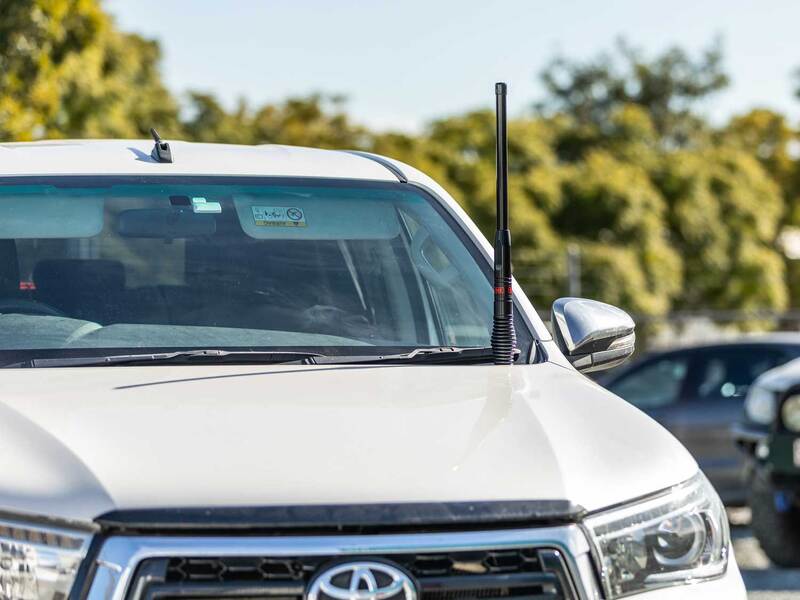 Kaon Bonnet Hinge Aerial Mount to suit Toyota HiLux N80 & Fortuner - KS0501