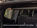 Kaon Standalone Rear Roof Shelf to suit Toyota LandCruiser LC300 (Type - Small Side Molle Panels) - KS0612