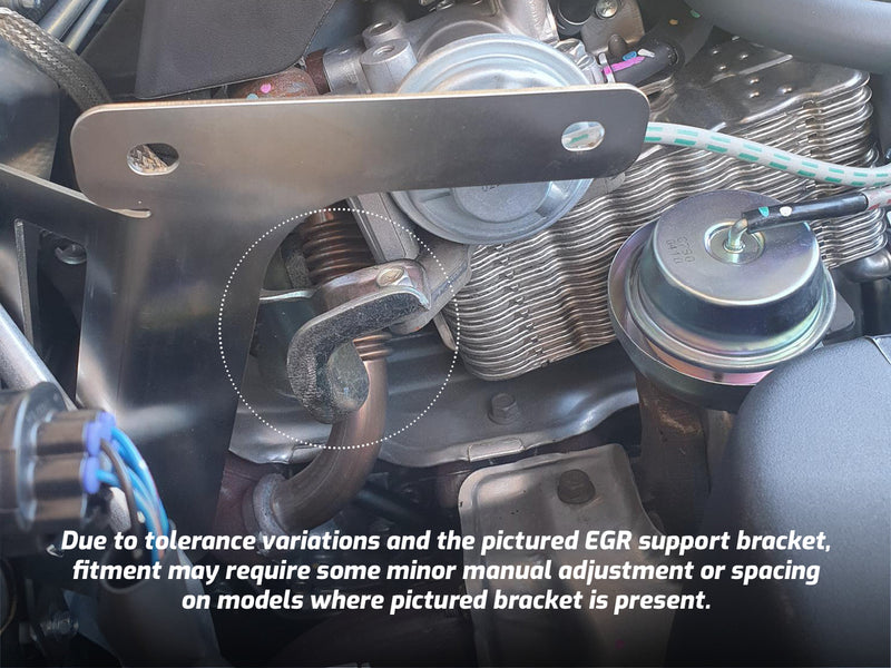 Kaon Catch Can Bracket to suit Mitsubishi Pajero NX Automatic - KS0437