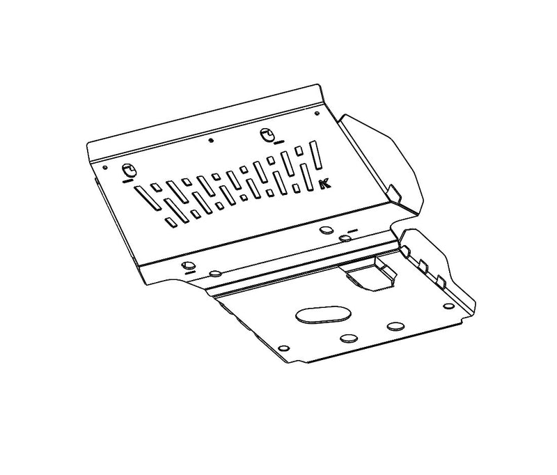 Kaon Front & Sump Underbody Guards to suit Toyota Prado 150 & FJ Cruiser DIFF DROP - KS0224