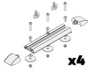 Yakima LNL Permanent Mount Kit Pack of 4 - 9831034