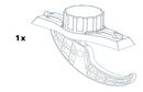 Yakima Replacement EasyTrip Mount Hardware x1 9897001