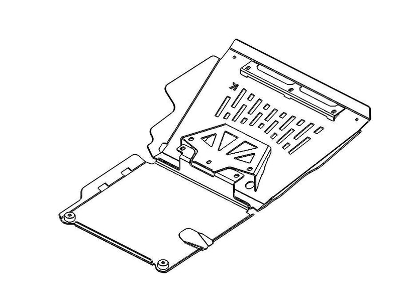 Kaon Front & Sump Underbody Guards to suit Toyota LandCruiser LC200 V8 Diesel - KS0154