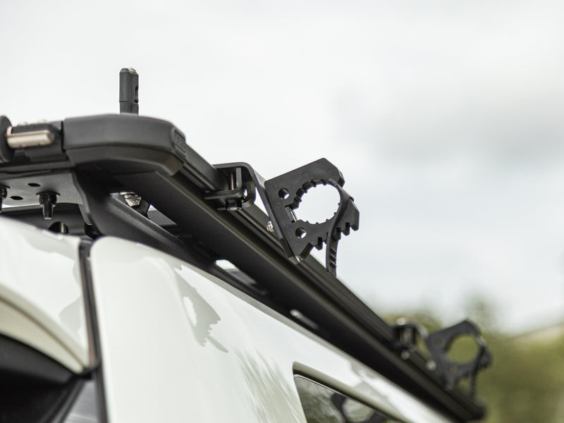 Kaon Shovel Holder Mounting Bracket to suit ARB BASE Rack [Option: Brackets Only] - KS0374
