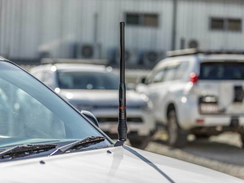 Kaon Bonnet Hinge Aerial Mount to suit Toyota HiLux N70 - KS0502