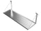 Kaon Rear Door Drop Down Table to suit Toyota Prado 120 / Lexus GX 470 [Colour: Natural Stainless] - KS0052