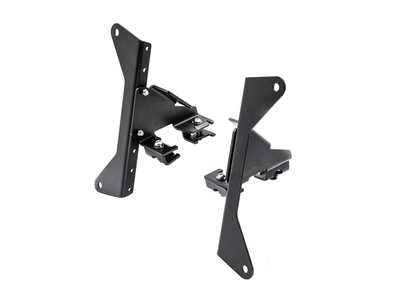 Kaon Side Angled Fixed Maxtrax Mount to suit ARB BASE Rack [Option: No Pins] - KS0419