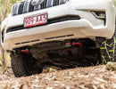Kaon Recovery Tow Points to suit Toyota Prado 150 & FJ Cruiser [Colour: Tanami Red] - KS0549
